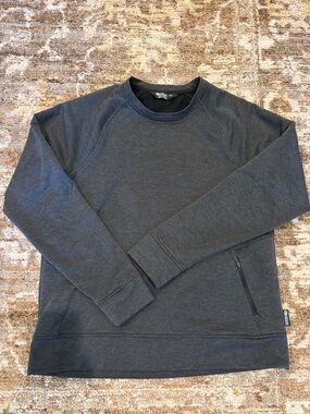Outdoor Research Men’s Dark Charcoal Crewneck Sweatshirt